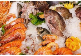 Koreanische Meeresfrüchte und Fisch authentisch im K-Shop